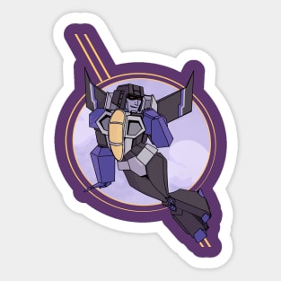 skywarp (pinup) Sticker